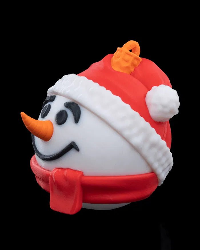 Snowman Christmas Ornament - TaitanStudios