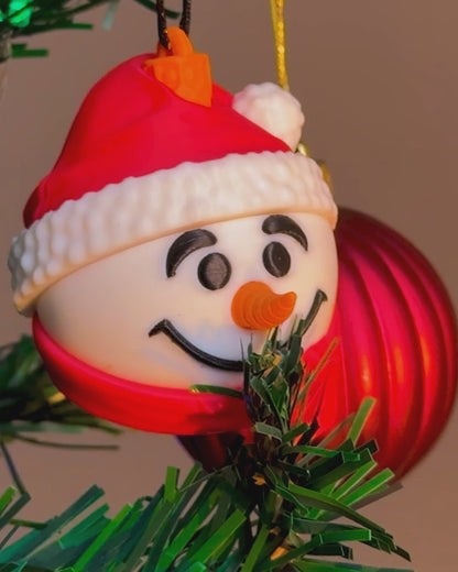 Snowman Christmas Ornament